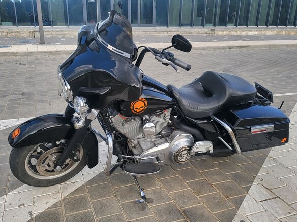 2007 Harley-Davidson Electra Glide, чёрный, 670748 рублей - вид 4