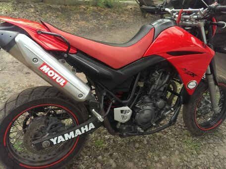 2005 Yamaha XT660X, красный, 475000 рублей, вид 2