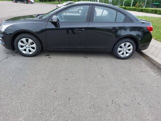 2015 Chevrolet Cruze I Рестайлинг, чёрный, 849048 рублей, вид 4