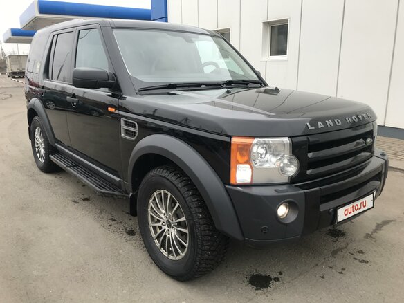 2007 Land Rover Discovery III, чёрный - вид 1