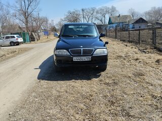 2005 SsangYong Musso Sports I Рестайлинг, чёрный, 470000 рублей, вид 2