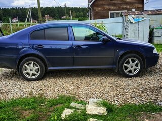 2008 Skoda Octavia I (A4) Рестайлинг, синий, 440000 рублей, вид 3