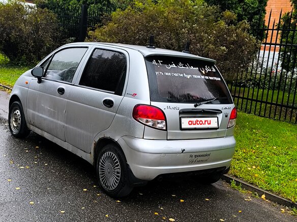 2012 Daewoo Matiz I Рестайлинг, серебристый - вид 3