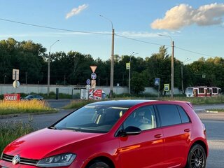 2013 Volkswagen Golf VII, красный, 1400000 рублей, вид 1