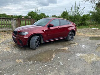2009 BMW X6 50i 6-speed I (E71), красный, 2000000 рублей, вид 4