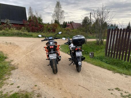 2022 KTM 125 Duke, оранжевый, 500000 рублей, вид 4