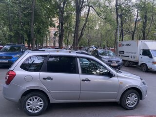 2017 Lada (ВАЗ) Kalina II, серебристый, 420000 рублей, вид 2