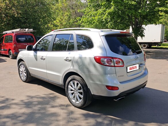 2011 Hyundai Santa Fe II Рестайлинг, серый, 1700000 рублей - вид 6