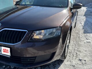 2013 Skoda Octavia III (A7), коричневый, 1200000 рублей, вид 2