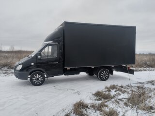 2008 ГАЗ ГАЗель (3302), чёрный, 1300000 рублей, вид 3
