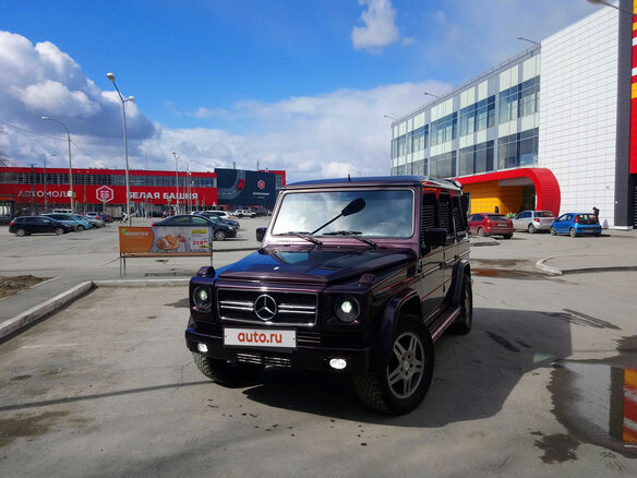 2000 Mercedes-Benz G-Класс 500 II (W463), коричневый - вид 29