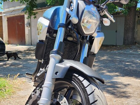 2008 Yamaha MT-03, голубой, 385000 рублей, вид 2
