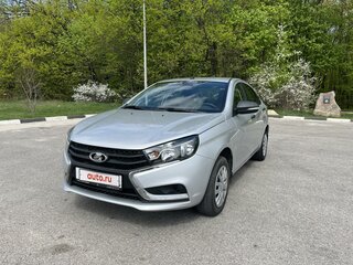 2017 Lada (ВАЗ) Vesta I, серебристый, 920000 рублей, вид 4