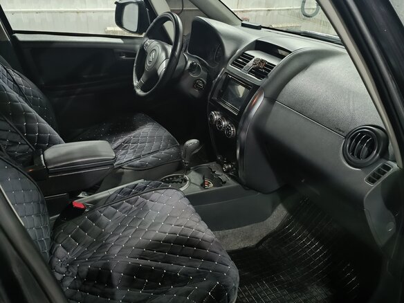 2008 Suzuki SX4 I (Classic), чёрный, 860000 рублей - вид 6