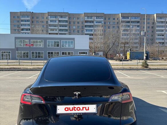 2020 Tesla Model Y Long Range I, чёрный - вид 6