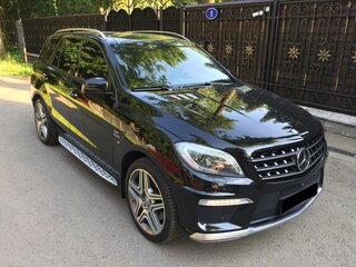 2014 Mercedes-Benz M-Класс AMG 63 AMG III (W166), чёрный, 2100000 рублей, вид 1