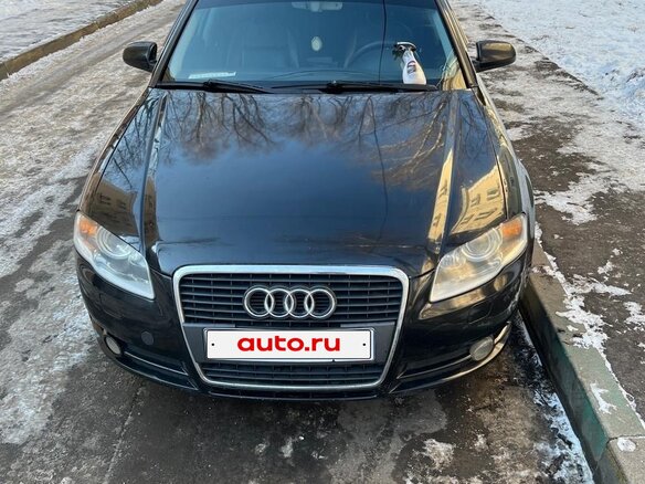 2007 Audi A4 III (B7), чёрный, 520000 рублей - вид 2