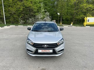 2017 Lada (ВАЗ) Vesta I, серебристый, 920000 рублей, вид 1