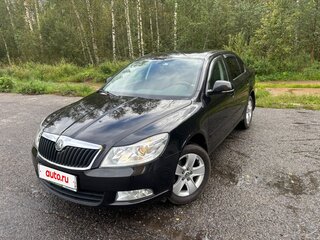 2010 Skoda Octavia II (A5) Рестайлинг, чёрный, 1060000 рублей, вид 1