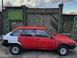 1991 Lada (ВАЗ) 21096, красный, 100000 рублей, вид 5