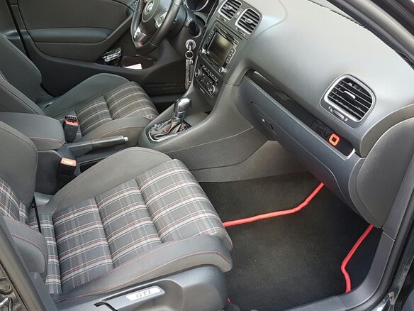 2012 Volkswagen Golf GTI VI, чёрный - вид 5