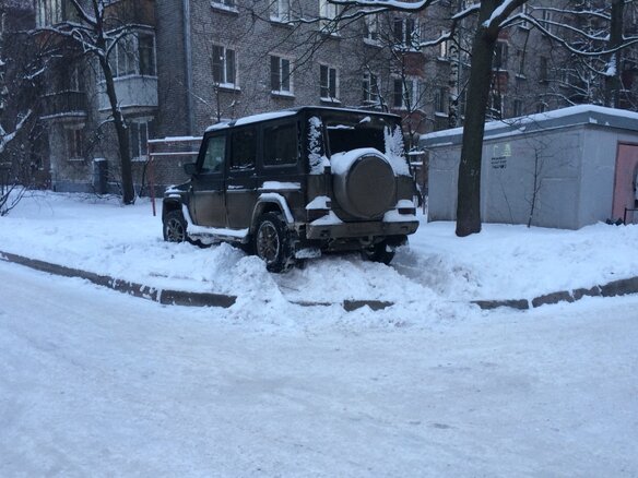 1996 Mercedes-Benz G-Класс 320 II (W463), чёрный - вид 4