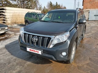 2014 Toyota Land Cruiser Prado 150 Series Рестайлинг 1, чёрный, 3300000 рублей, вид 1