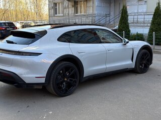 2022 Porsche Taycan 4 Cross Turismo I, серый, 9600000 рублей, вид 4