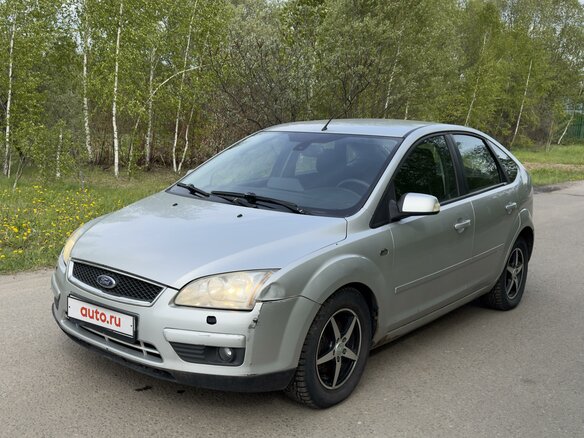 2007 Ford Focus II, серебристый, 570000 рублей