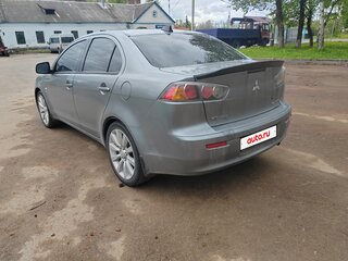 2013 Mitsubishi Lancer X Рестайлинг, серый, 610000 рублей, вид 4