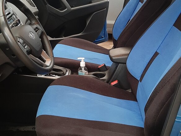 2017 Hyundai Creta I, синий - вид 5