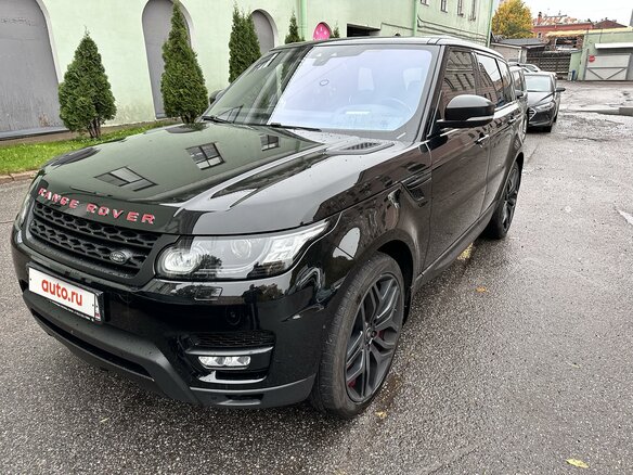 2017 Land Rover Range Rover Sport II, чёрный, 5800000 рублей