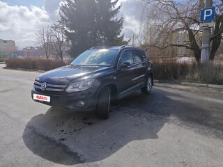 2014 Volkswagen Tiguan I Рестайлинг, чёрный, 1590000 рублей, вид 1