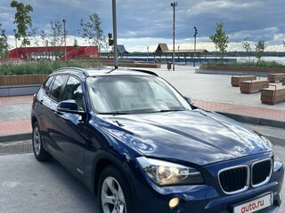 2012 BMW X1 20i I (E84) Рестайлинг, синий, 1299999 рублей, вид 3