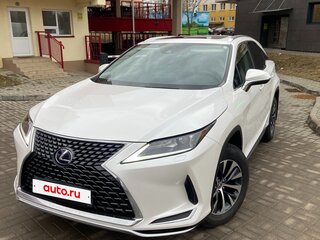 2021 Lexus RX 450h IV Рестайлинг, белый, 4050000 рублей, вид 2