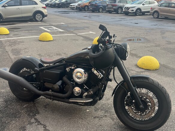 2003 Yamaha XVS400 Drag Star, чёрный, 499000 рублей - вид 6