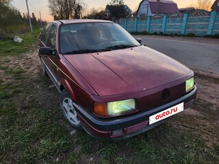 1990 Volkswagen Passat B3, пурпурный, 140000 рублей, вид 3