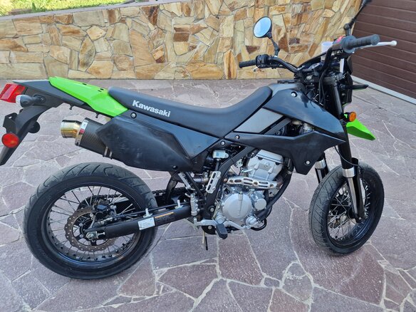2021 Kawasaki KLX 250, зелёный, 510000 рублей - вид 4