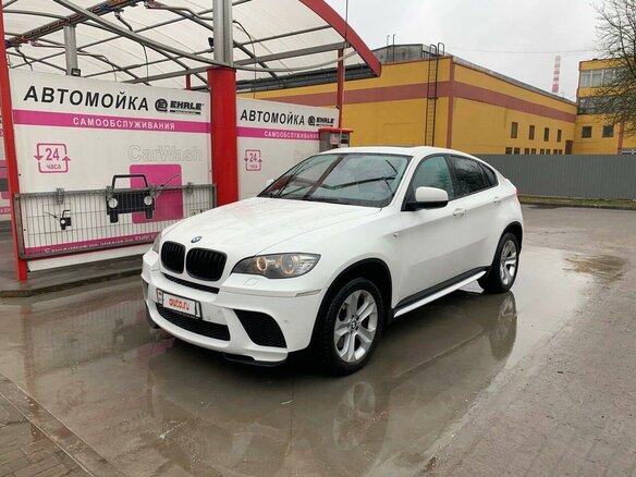 2008 BMW X6 35d I (E71), белый, 2000000 рублей - вид 4