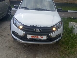 2022 Lada (ВАЗ) Granta I Рестайлинг, белый, 830000 рублей, вид 4