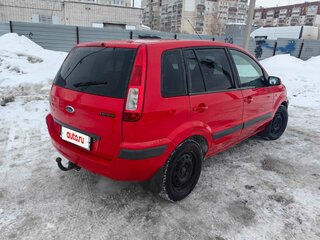 2007 Ford Fusion I Рестайлинг, красный, 430000 рублей, вид 4