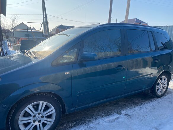 2007 Opel Zafira B, синий, 450000 рублей - вид 5