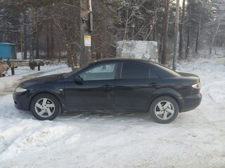2005 Mazda 6 I (GG), чёрный, 550000 рублей, вид 4