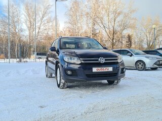 2014 Volkswagen Tiguan I Рестайлинг, синий, 1500000 рублей, вид 4