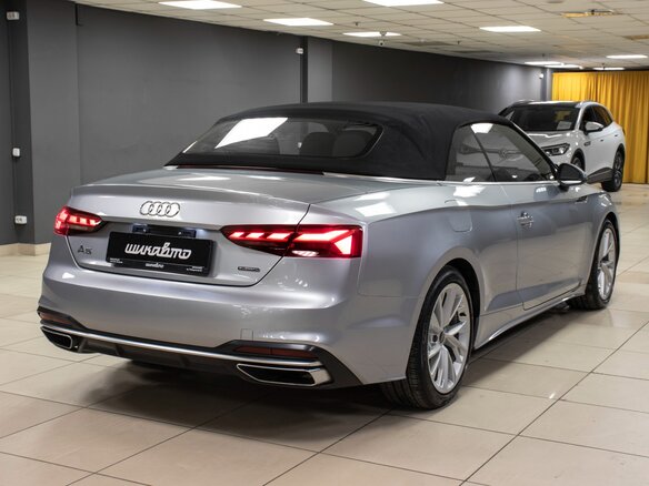 2021 Audi A5 45 TFSI II (F5) Рестайлинг, серебристый - вид 7