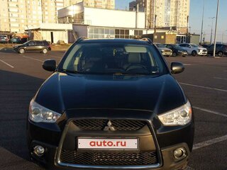 2012 Mitsubishi ASX I, чёрный, 1350000 рублей, вид 2