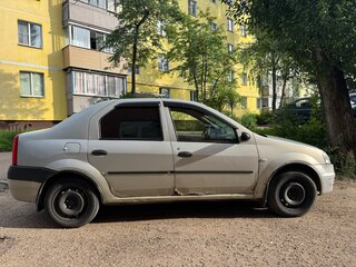 2007 Renault Logan I, серый, 182000 рублей, вид 4