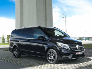 2019 Mercedes-Benz V-Класс Long 250 d длинный III (W447) Рестайлинг, чёрный, 5500000 рублей, вид 4