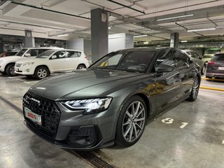 2022 Audi A8 50 TDI IV (D5) Рестайлинг, серый, 9500000 рублей, вид 1