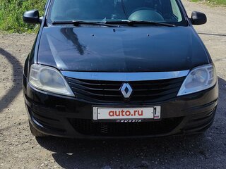 2014 Renault Logan I Рестайлинг, чёрный, 500000 рублей, вид 1